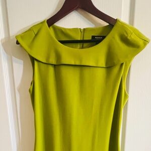 Green dress fitted